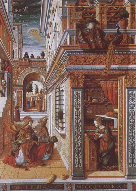  Annunciation with St. Endimius